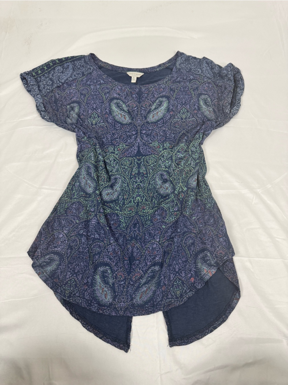 Women’s Tops Bundle Lot Size Medium Lucky Brand Boho Floral Mixed Brands 7pc - Picture 10 of 16